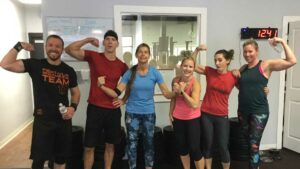 Triforce-Crossfit-St-Augustine-Grand-Opening-celebration-people-after-crossfit-workout-1