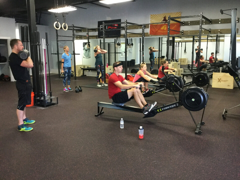 Triforce-Crossfit-St-Augustine-grand-opening-celebration-rowing